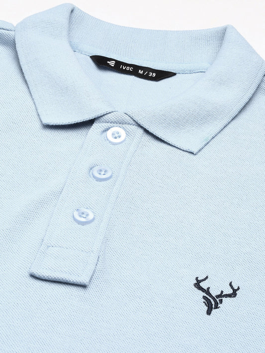 Solid Polo T-shirt