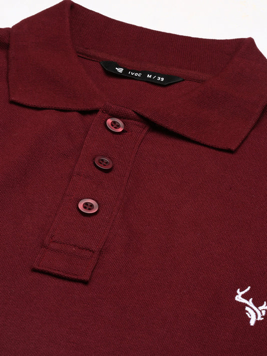 Solid Polo T-shirt
