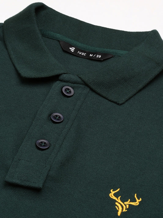 Solid Polo T-Shirt