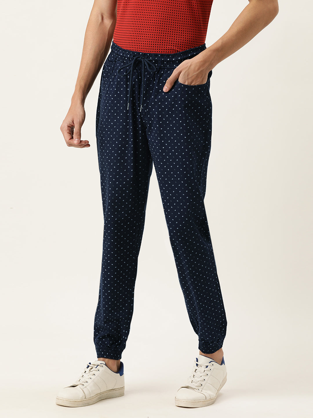 Printed Joggers Trousers