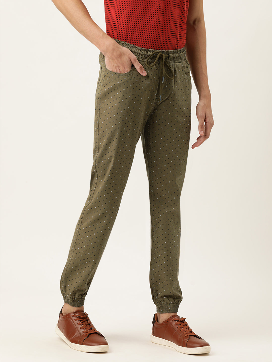 Printed Joggers Trousers