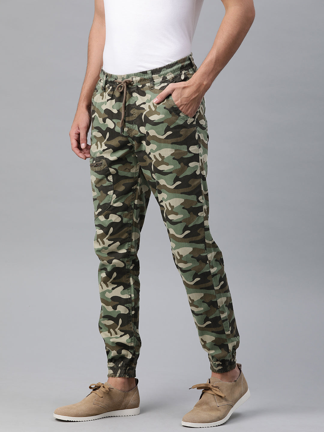 Printed Joggers