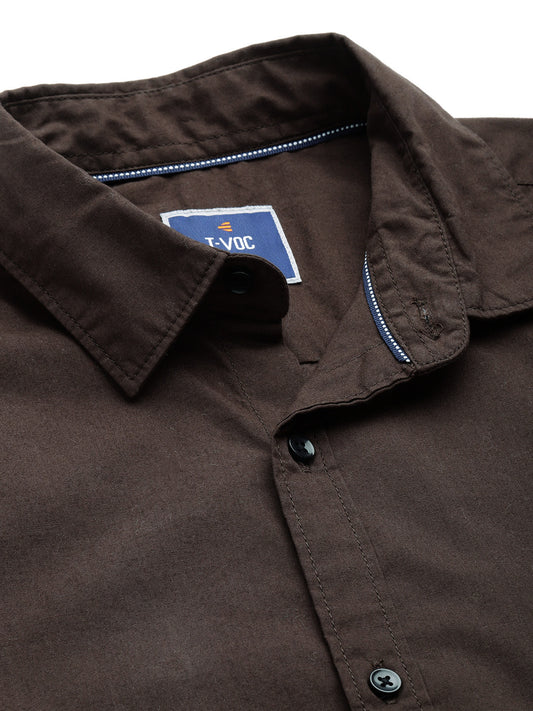 Solid Casual Shirt