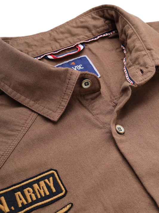 Solid Casual Shirt