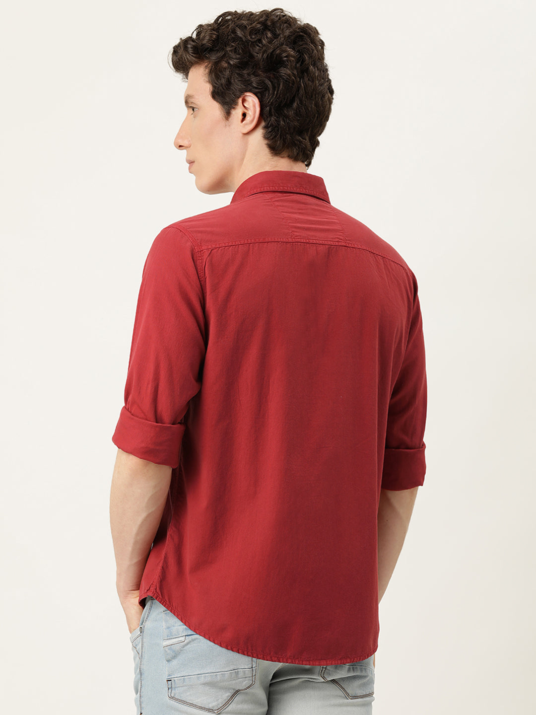 Solid Casual Shirt