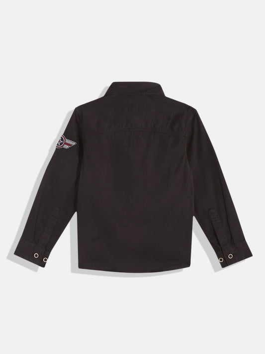 Solid Casual Shirt