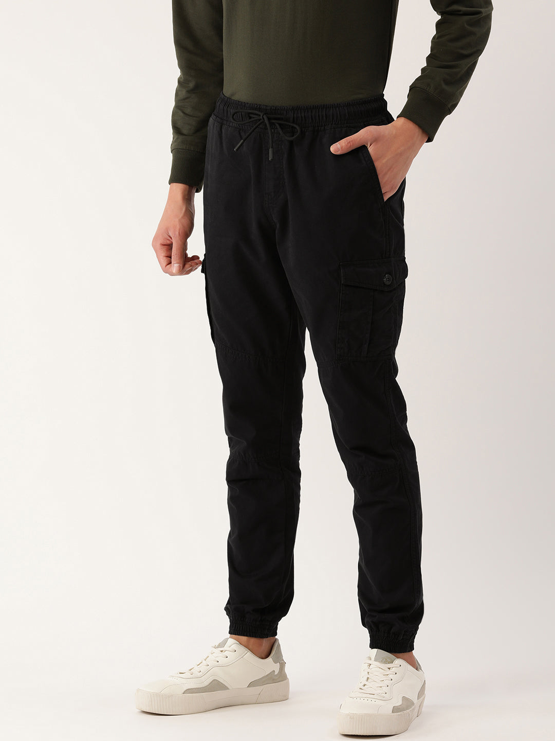 Solid Joggers Trousers