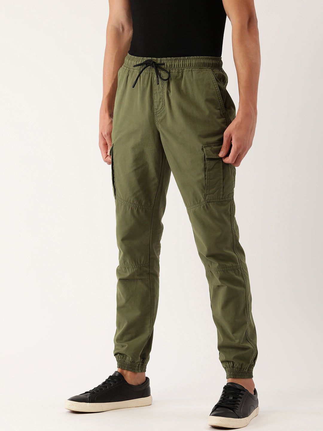 Solid Joggers Trousers