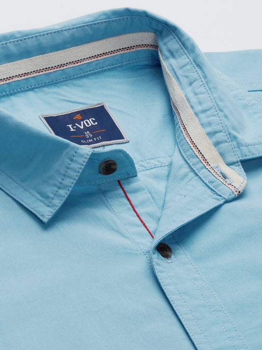 Solid Casual Shirt