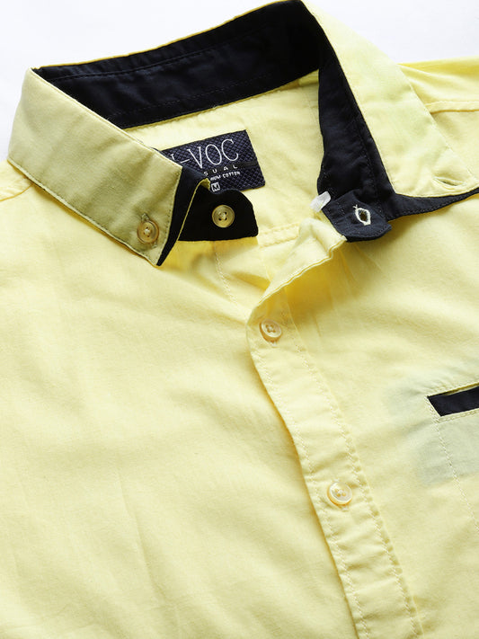 Solid Casual Shirt