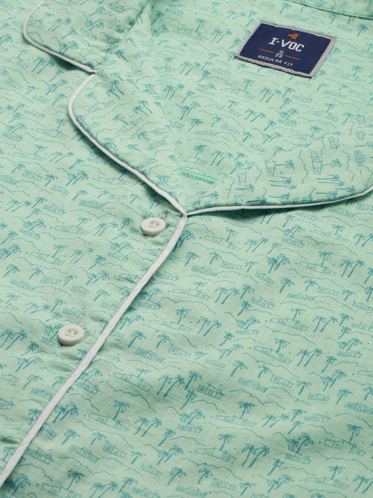 Printed Night Suit