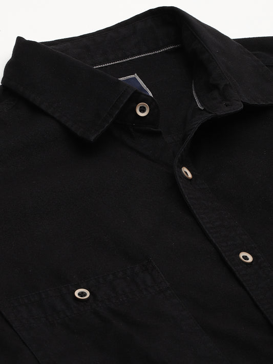 Solid Casual Shirt