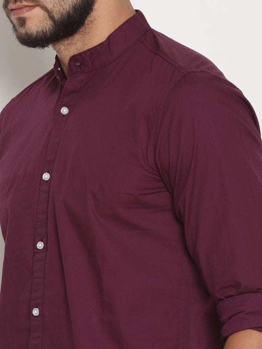 Solid Casual Shirt