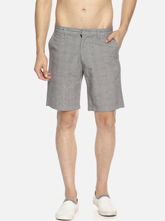 Checked Shorts