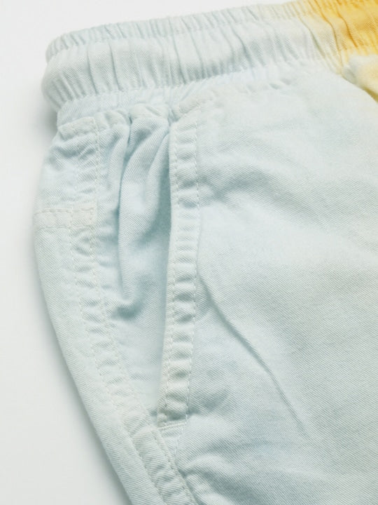 Tie and Dye Cargo Trouser