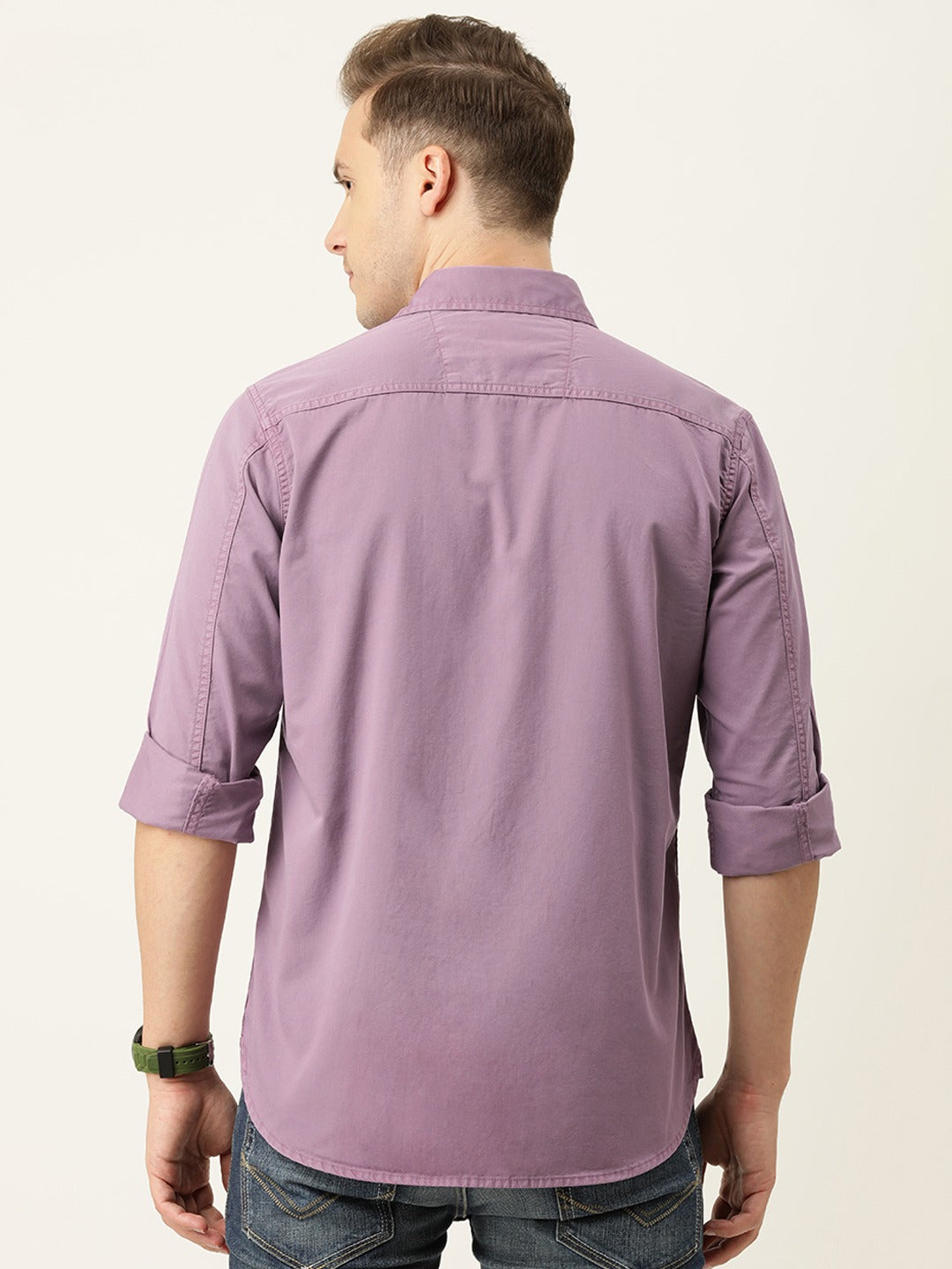 Solid Casual Shirt