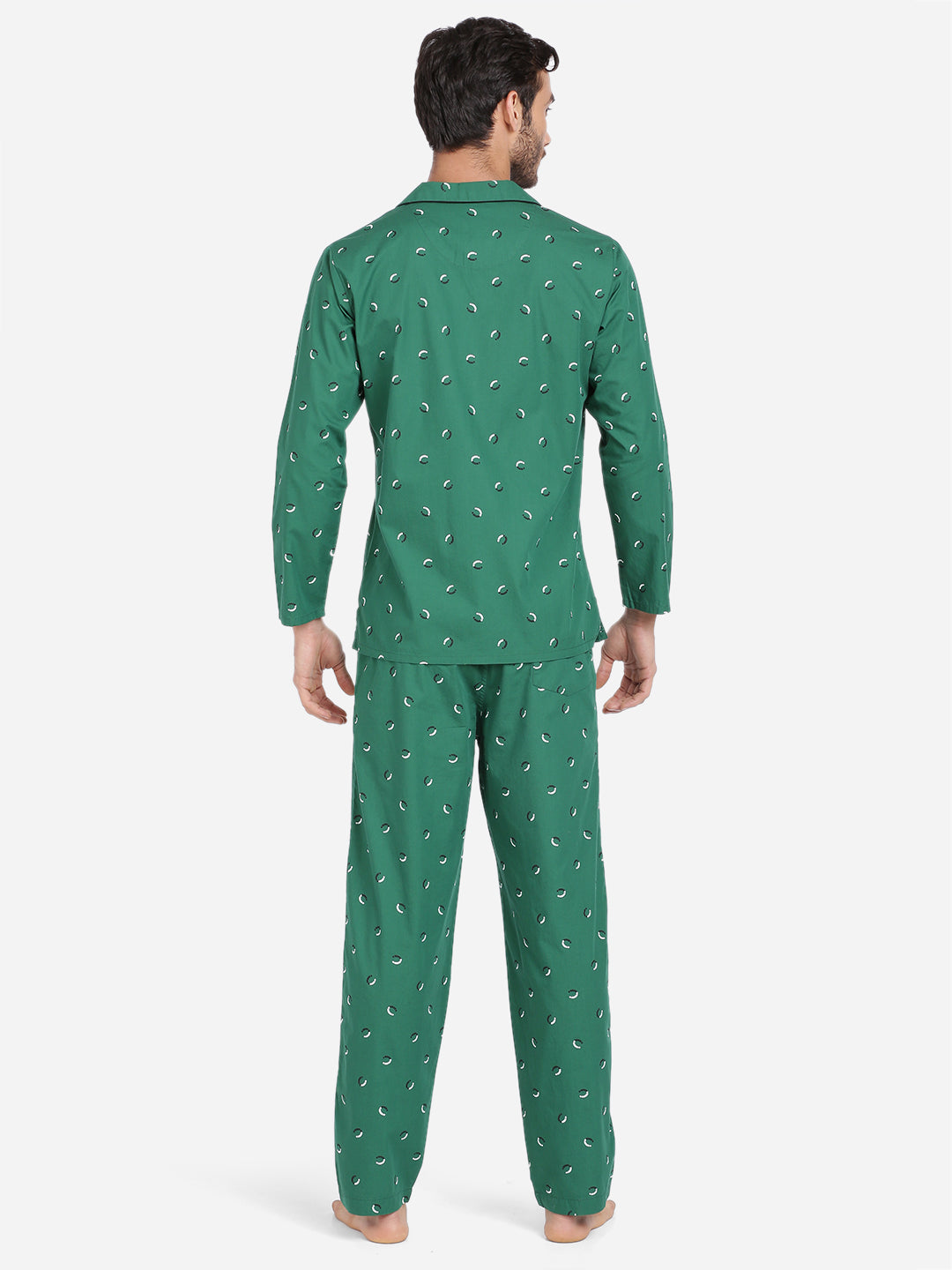Printed Night Suit Set