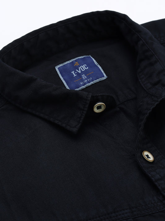 Solid Casual Shirt