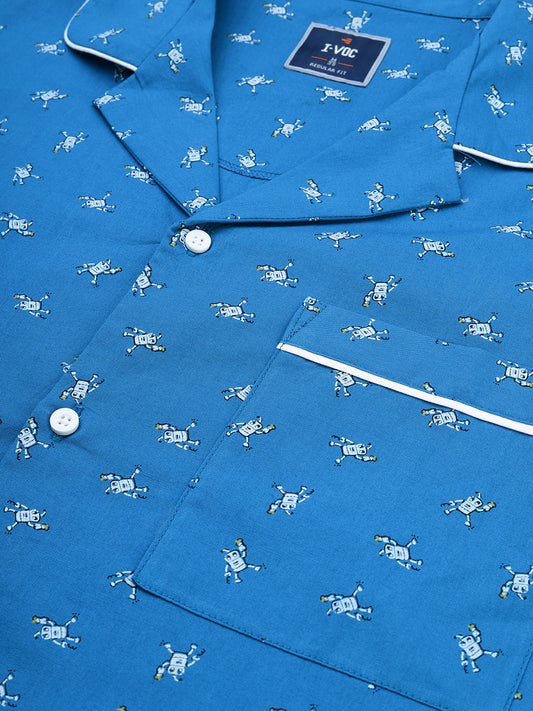 Printed Night Suit