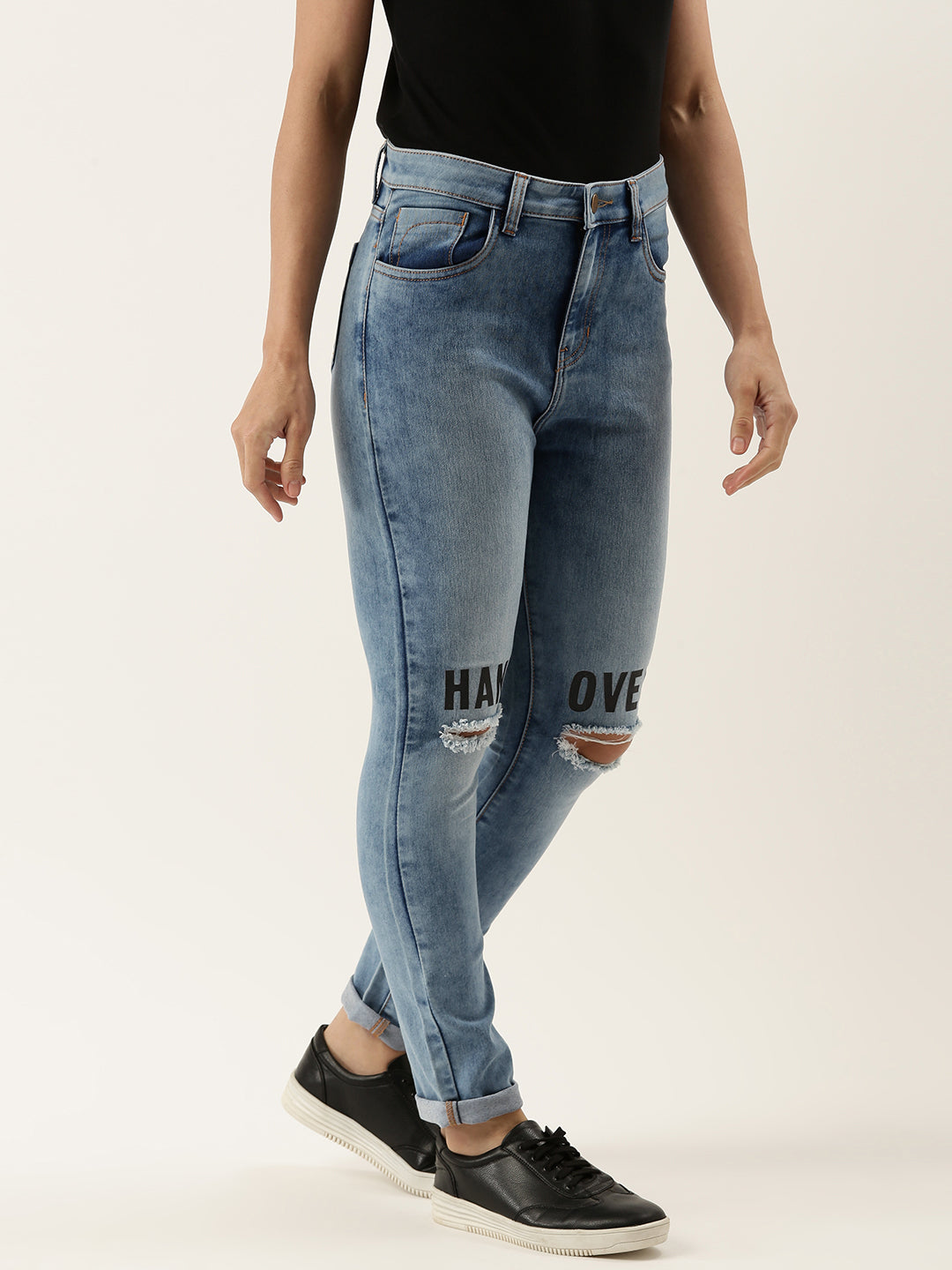Printed Jeans