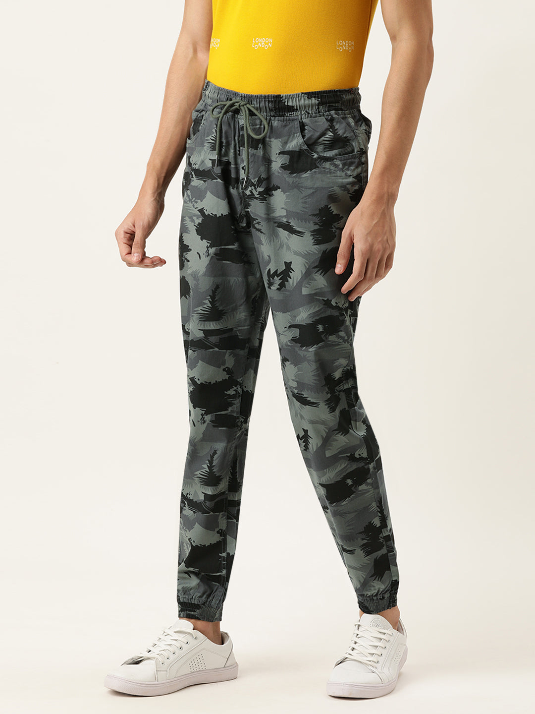 Printed Joggers Trousers