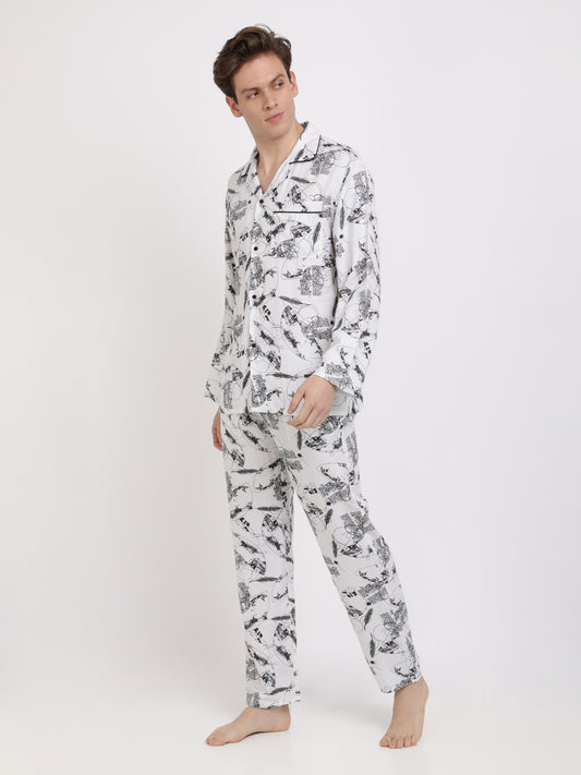 Printed Night Suits