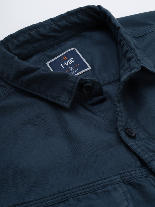 Solid Casual Shirt