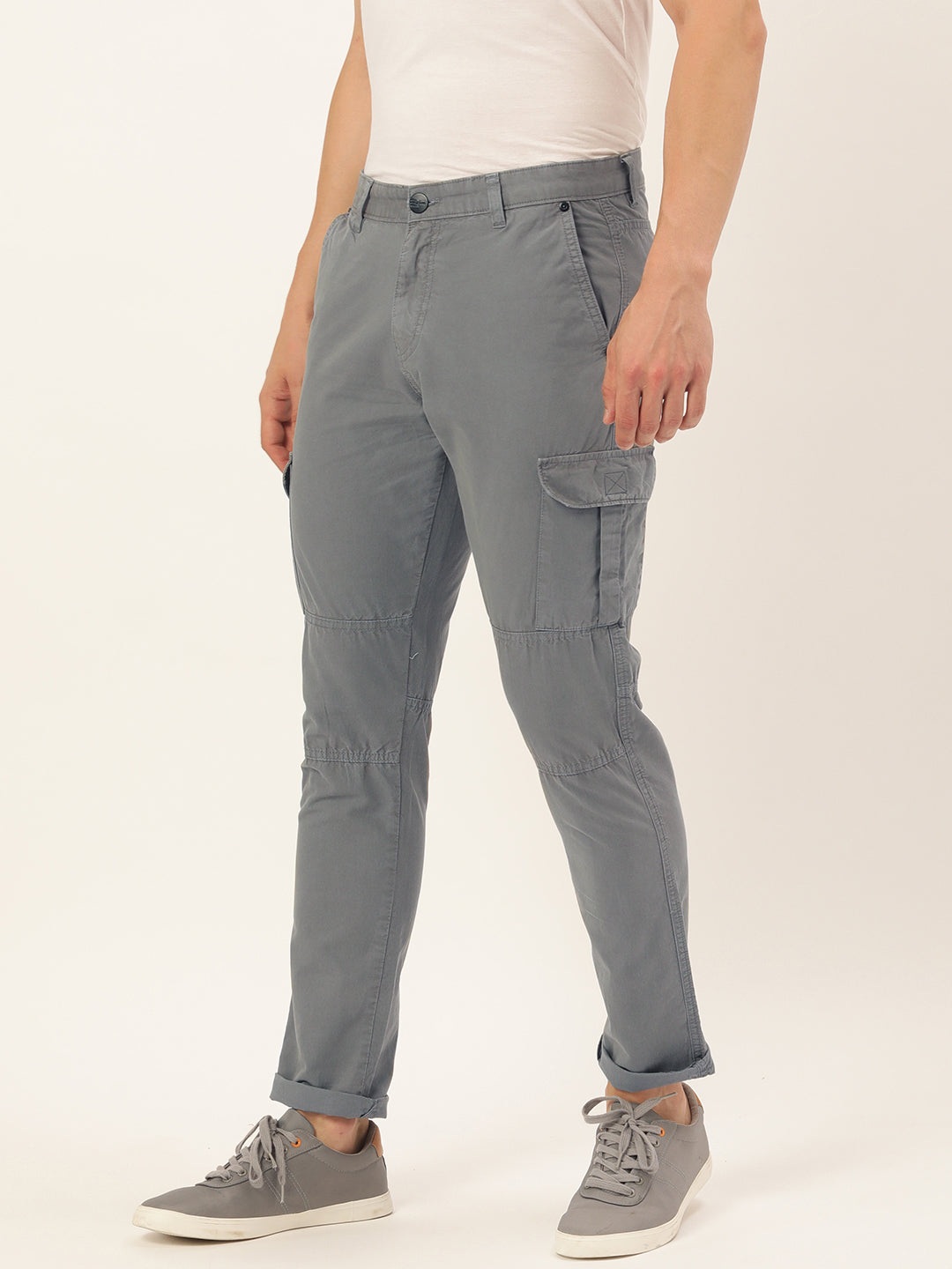 Solid Cargo Trousers
