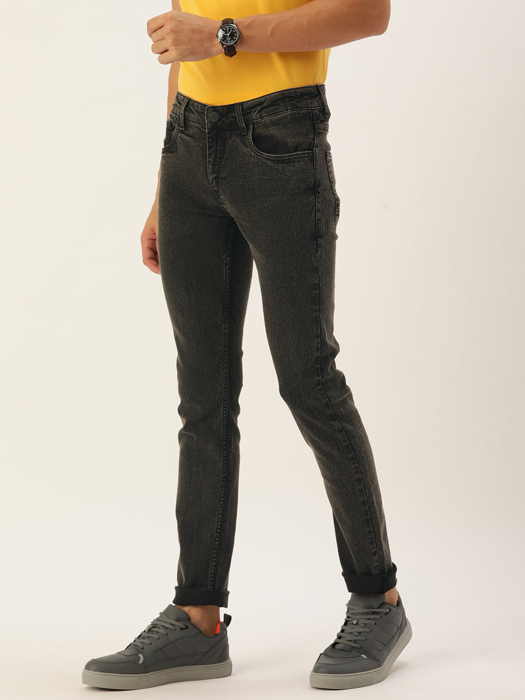 Solid Jeans