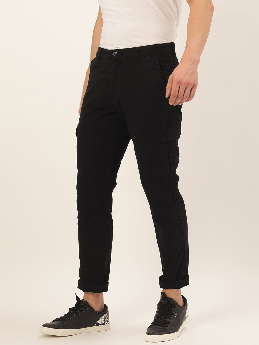 Solid Cargo Trousers