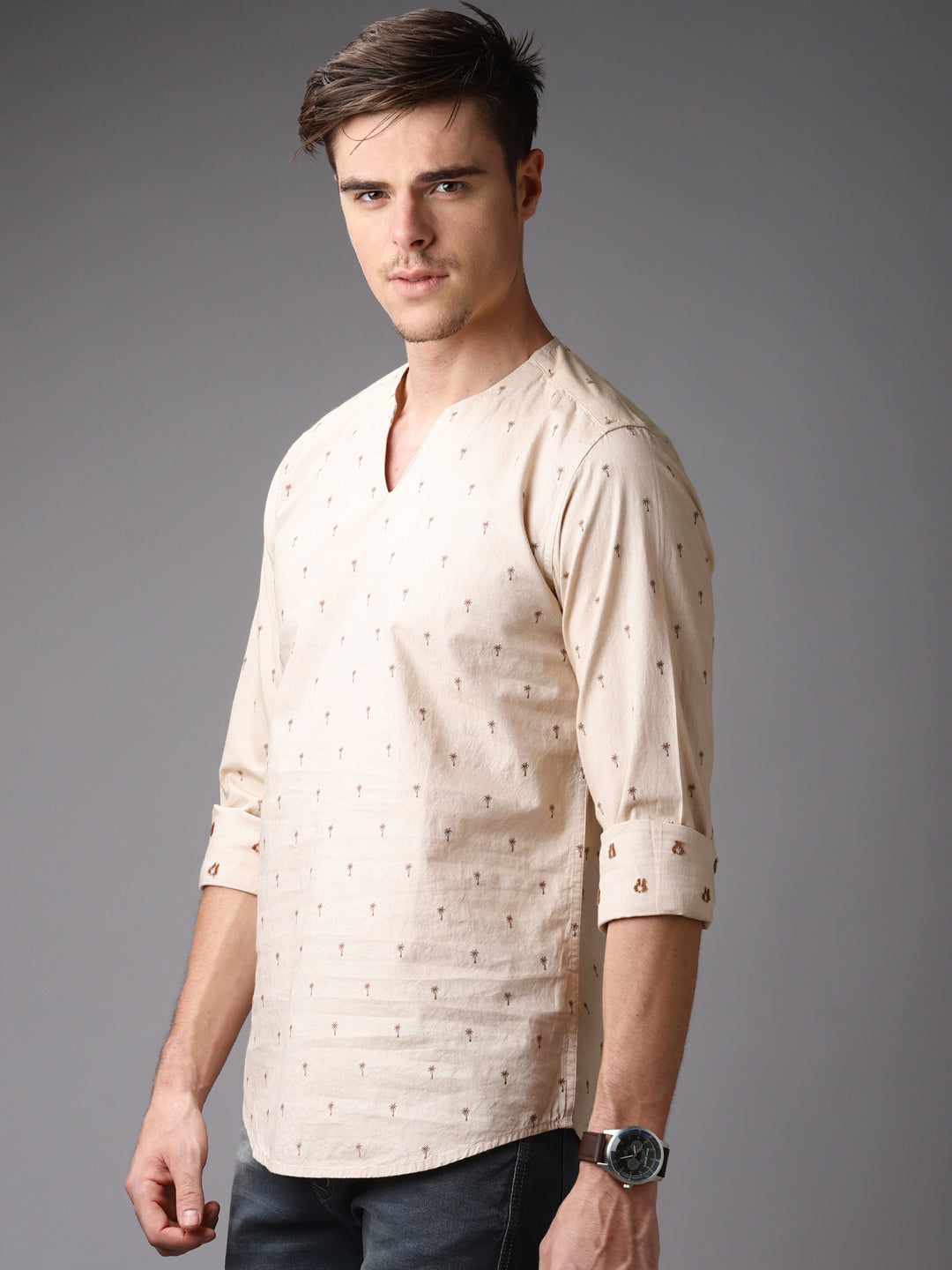 Printed Straight Kurta