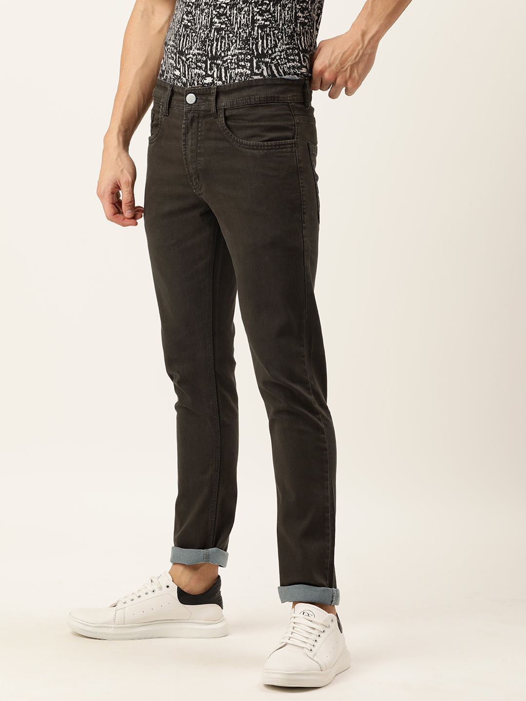 Solid Jeans