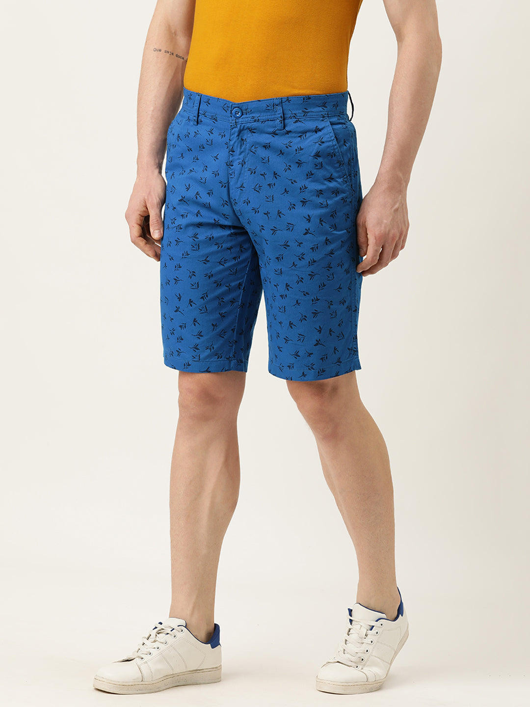 Printed Chino Shorts