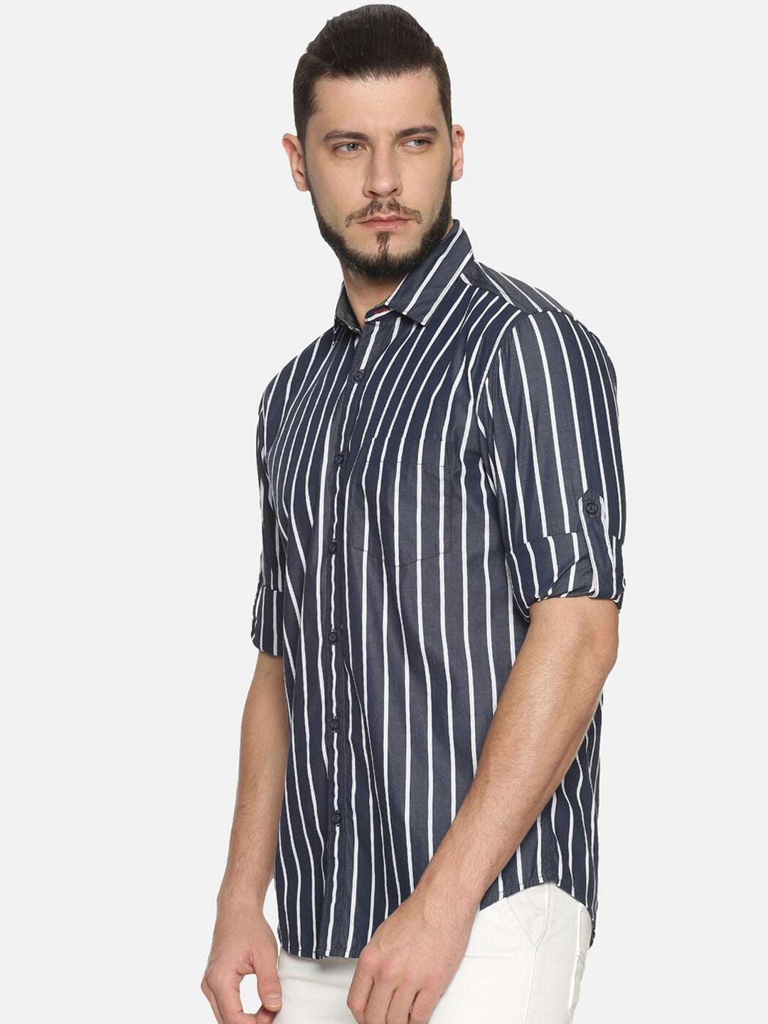 Striped Casual Shirt