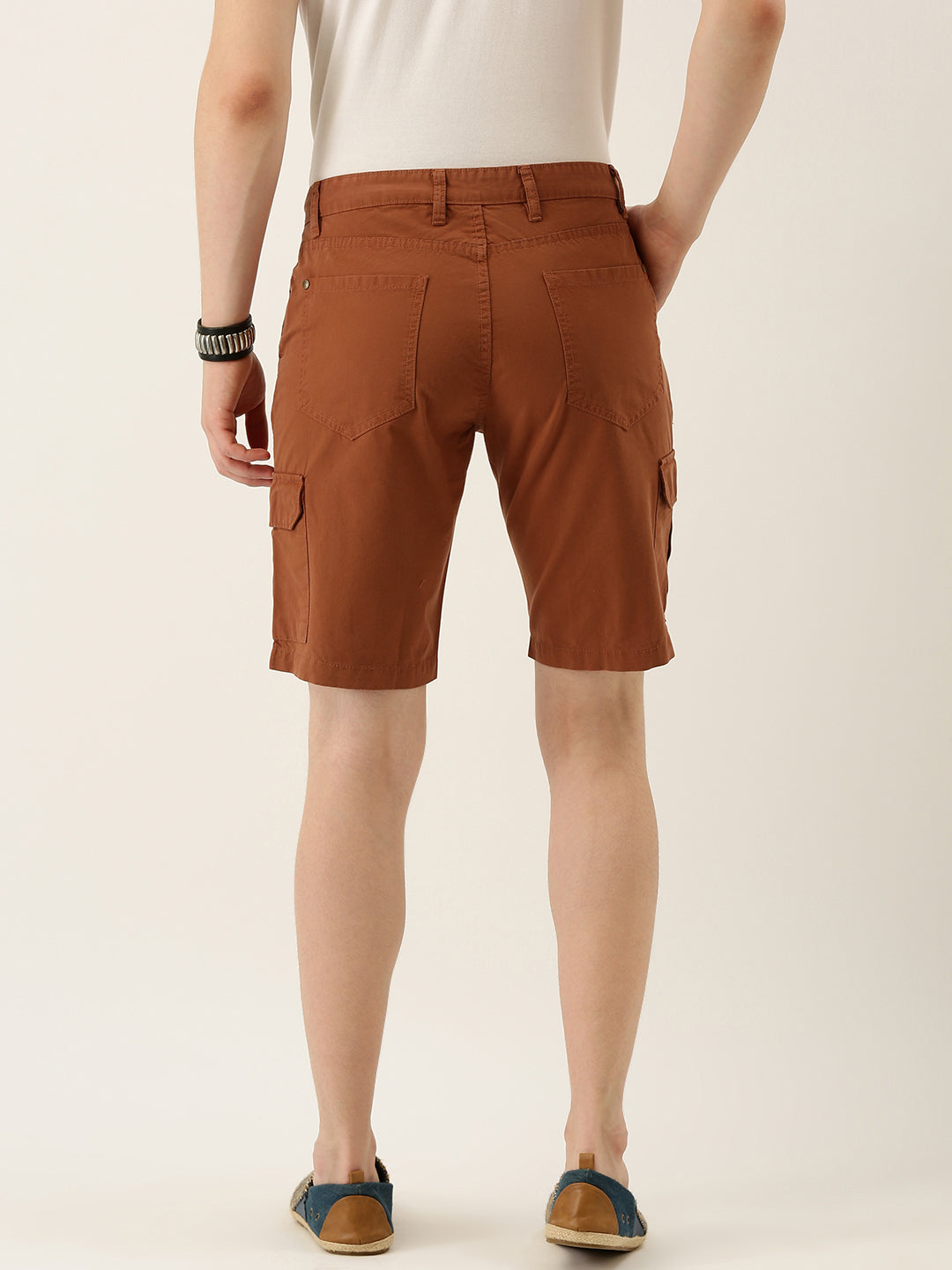 Solid Cargo Shorts