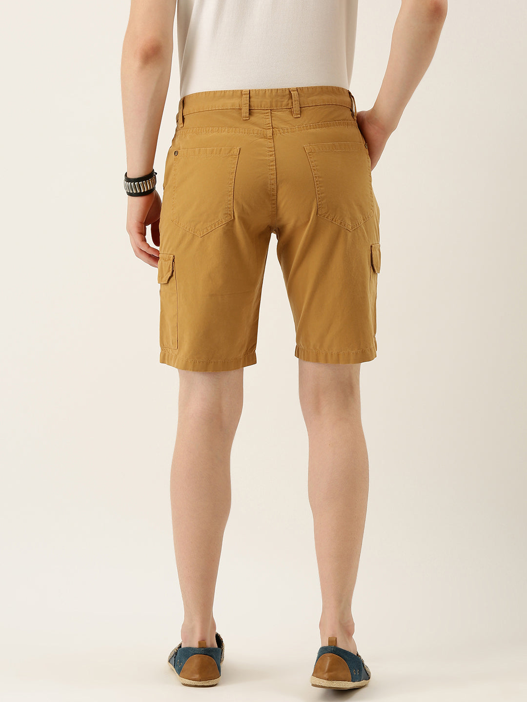 Solid Cargo Shorts