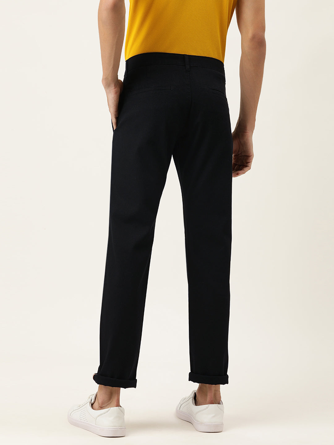 Solid Casual Trouser