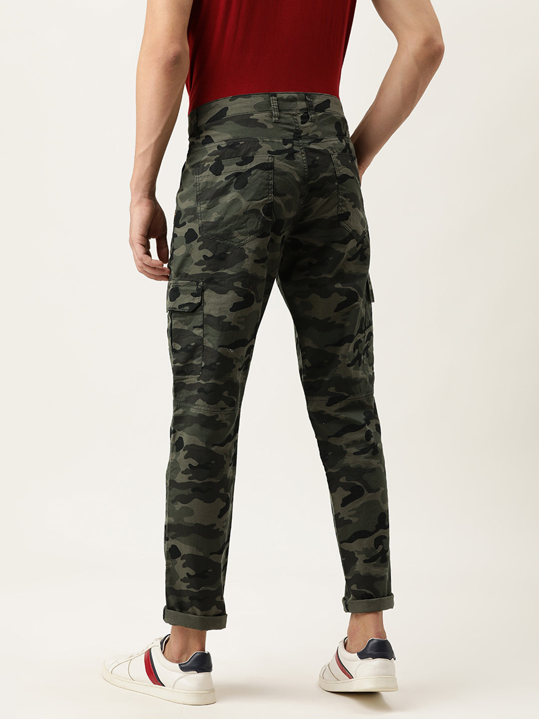 Printed Cargo Trouser