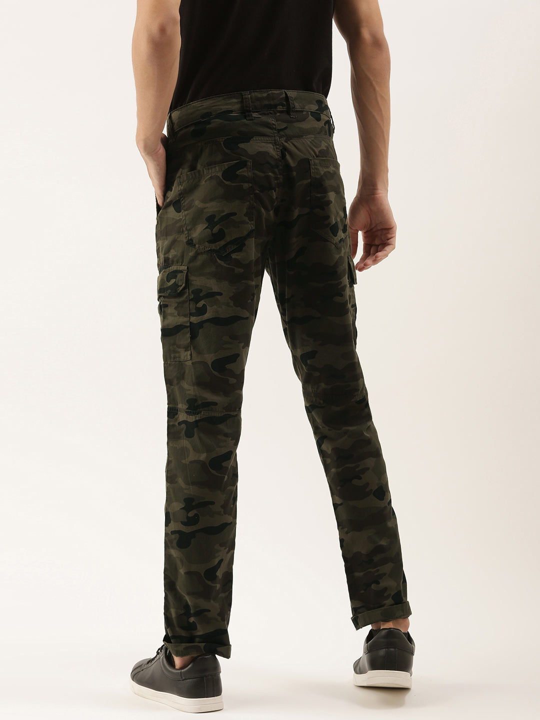 Printed Cargo Trouser