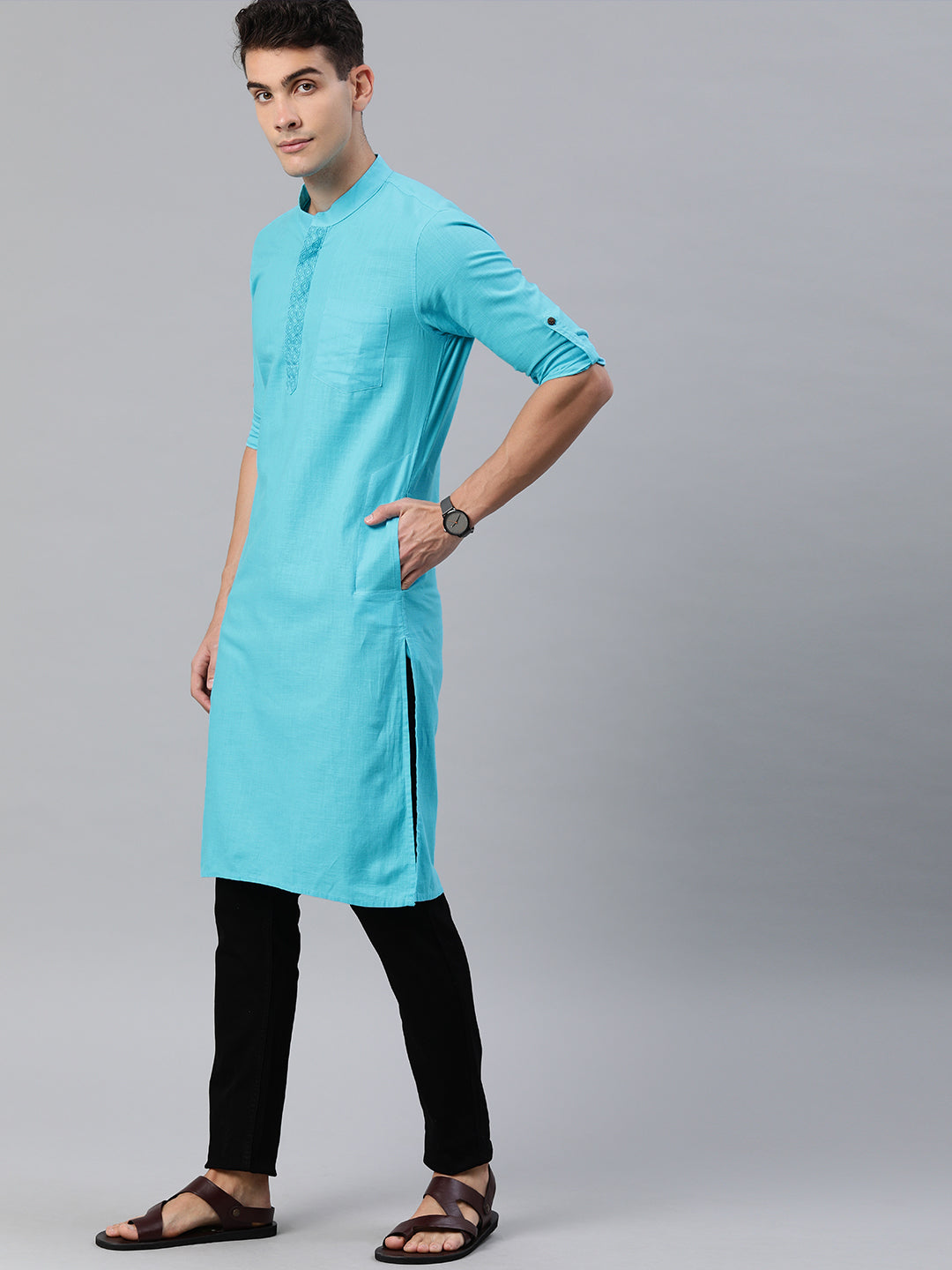 Solid Ethnic Kurta