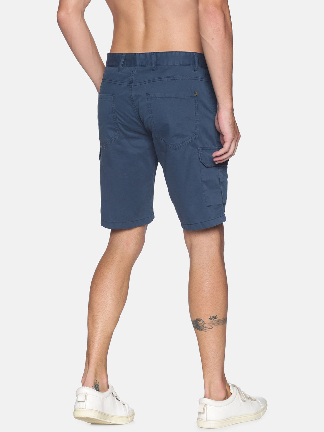 Solid Cargo Shorts