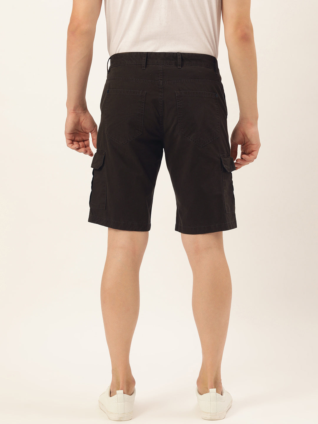 Solid Cargo Shorts