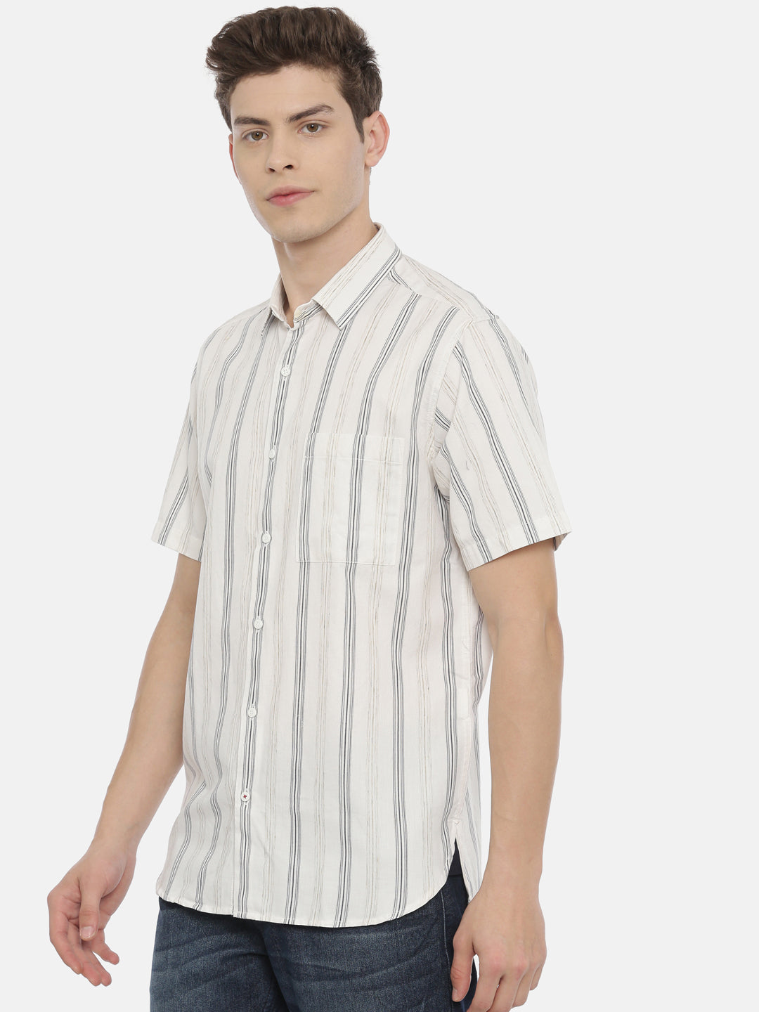 Striped Casual Shirt