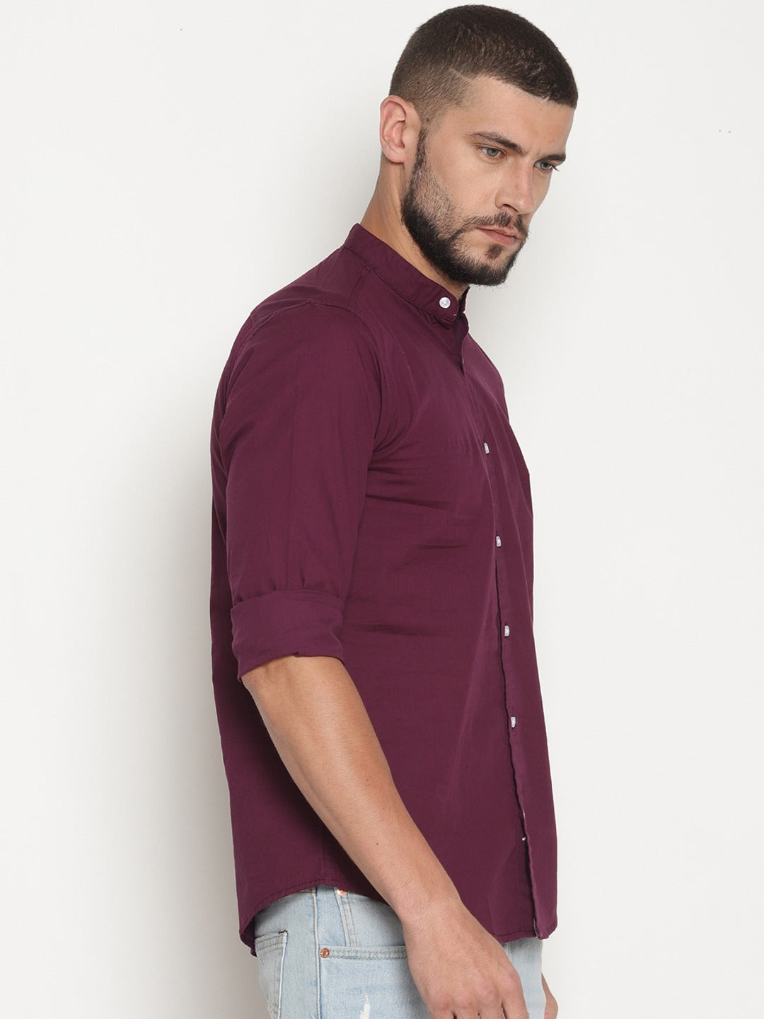 Solid Casual Shirt