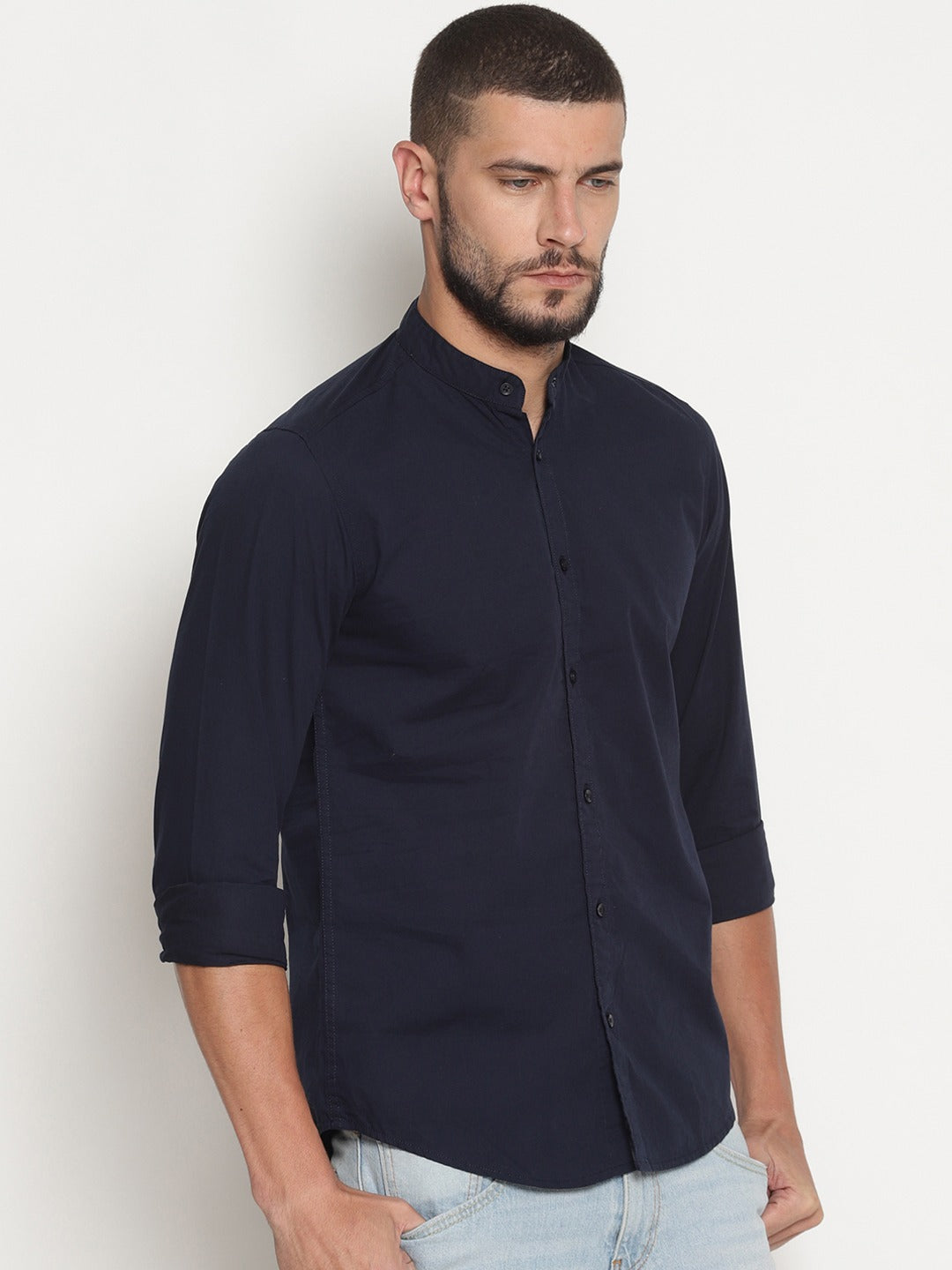 Solid Casual Shirt