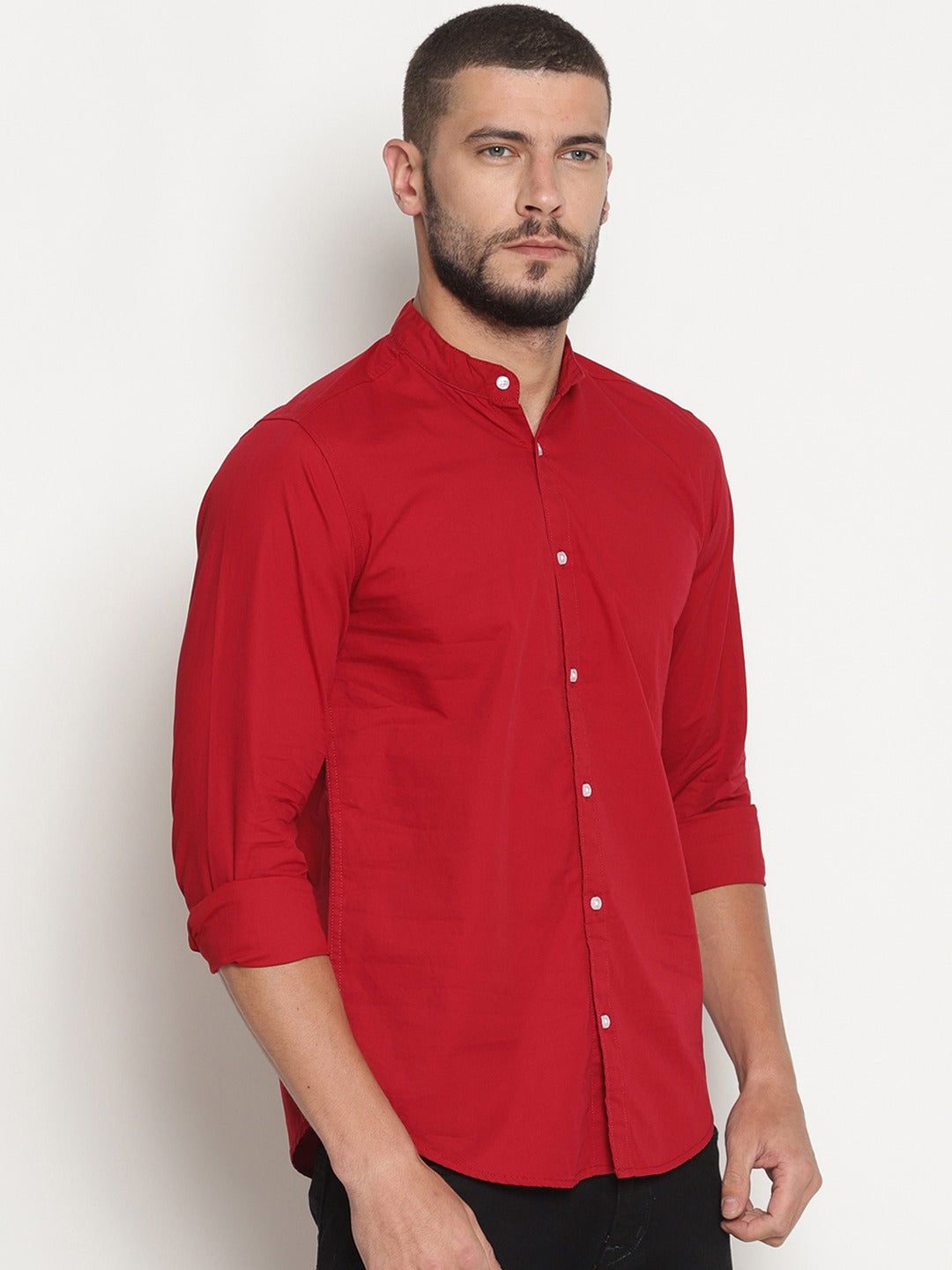 Solid Casual Shirt