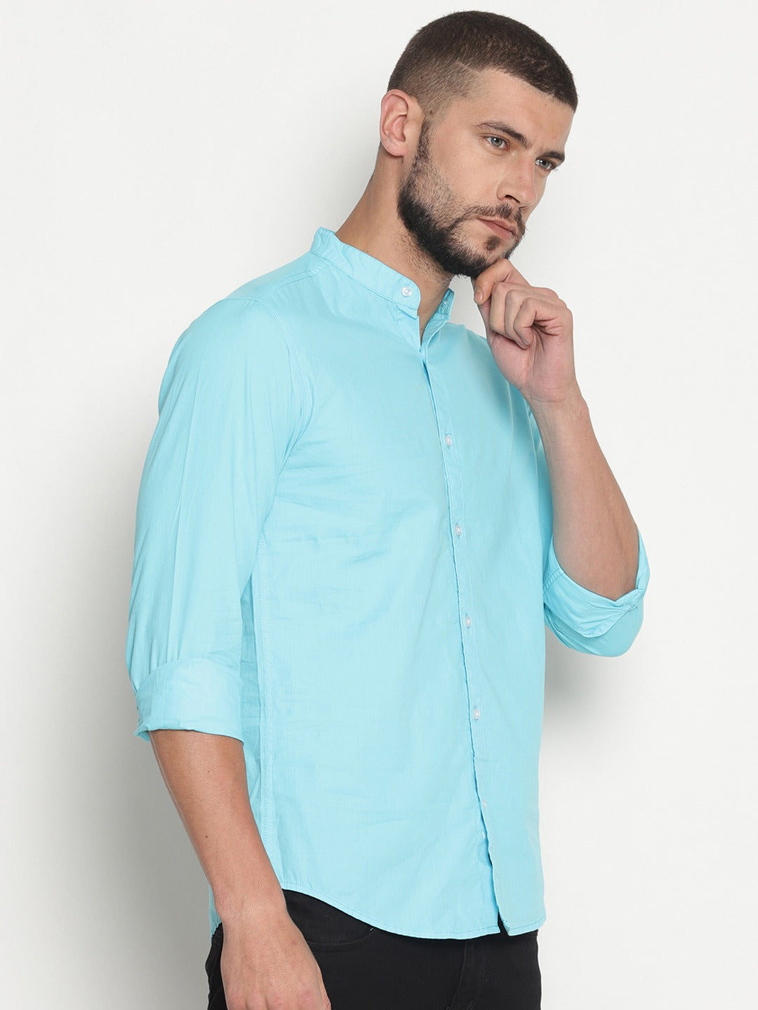 Solid Casual Shirt