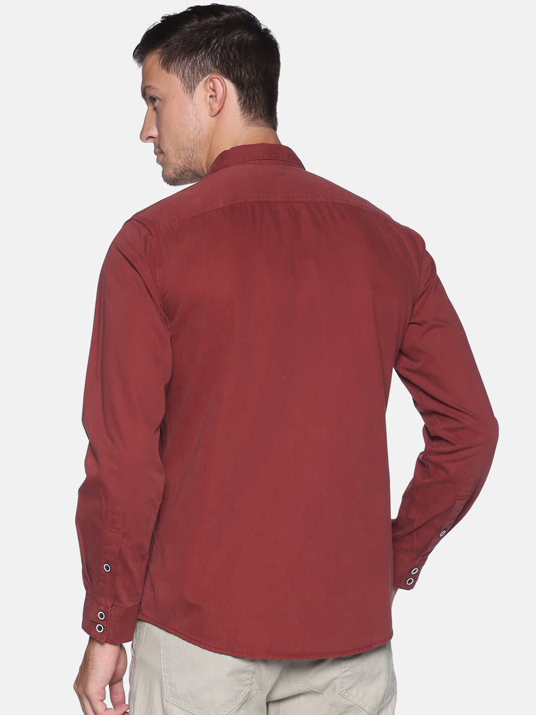 Solid Casual Shirt