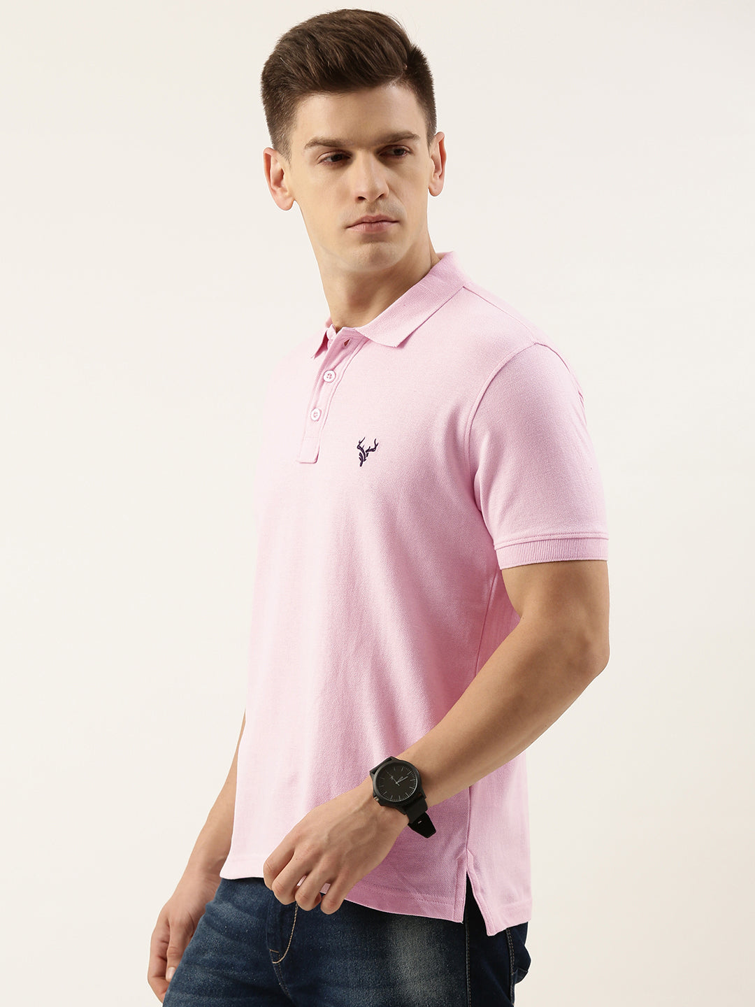 Solid Polo T-Shirt