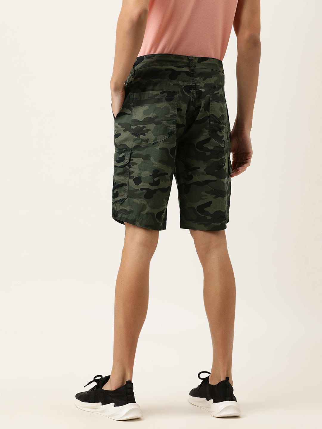 Printed Cargo Shorts